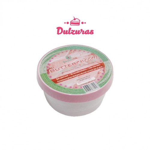 Buttercream Crema Vegetal Frutilla Yogurt x 360 Gr Pastelar